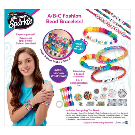 Immagine di CrazArt® Set crea braccialetti ABC Fashion BB