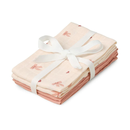 Slika za CamCam® Tetra pelene 30x30 GOTS Bows 4 komada 30x30