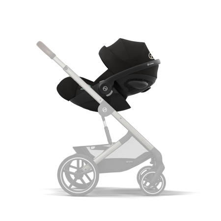 Slika za Cybex® Dječja kolica Balios S Lux (0-22 kg) Moon Black (Black Frame)