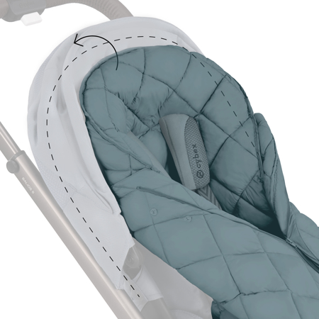 Immagine di Cybex® Passeggino  Balios S Lux (0-22 kg) Stormy Blue (Taupe Frame)