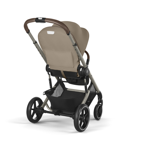 Cybex® Otroški voziček Balios S Lux (0-22 kg) Almond Beige (Taupe Frame)