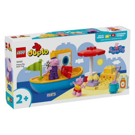 Lego® DUPLO® Pujsa Pepa in potovanje s čolnom