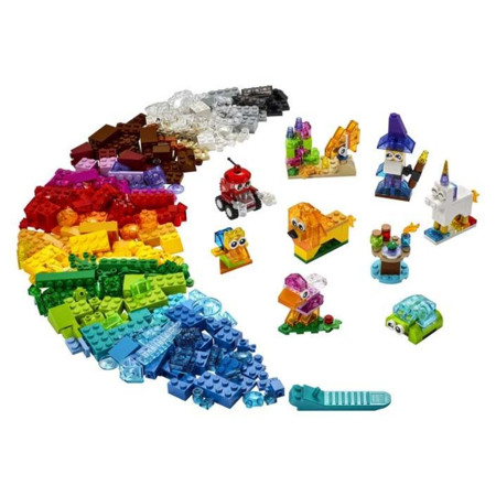 Lego® CLASSIC Ustvarjalne prosojne kocke