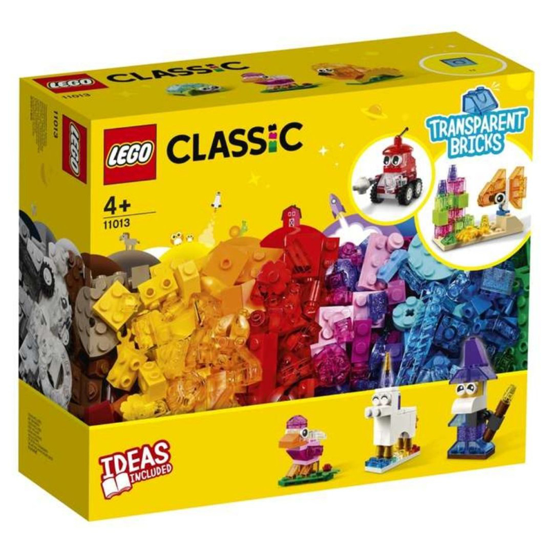Lego® CLASSIC Ustvarjalne prosojne kocke