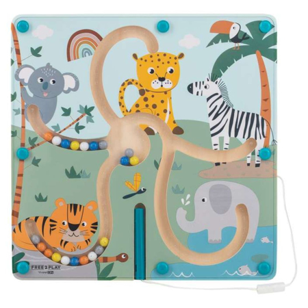 Picture of Free2Play® Wooden Magnetic Maze