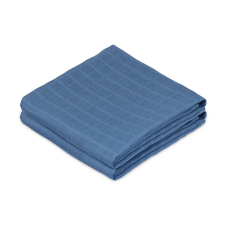 Slika CamCam® Komplet 2 tetra pleničk 70x70 GOTS Deep Blue