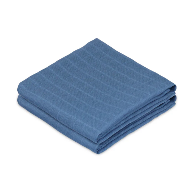 Slika za CamCam® Komplet tetra pelena GOTS 70x70 Deep Blue