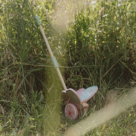 Little Dutch®  Lesen metuljček za potiskanje Fairy Garden