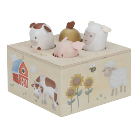 Little Dutch® "Pop up" lesena igrača Little Farm