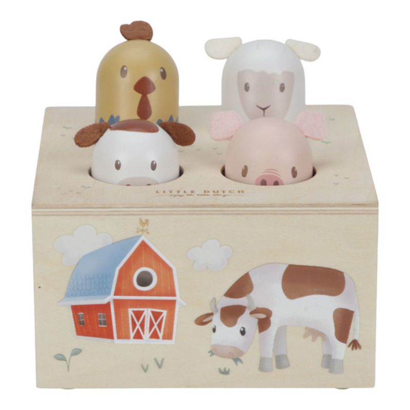 Little Dutch® "Pop up" lesena igrača Little Farm