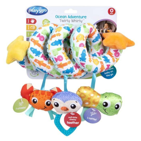 Playgro® Aktivnostna spirala Twirly Whirly Ocean