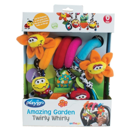 Slika Playgro® Aktivnostna spirala Twirly Whirly Garden