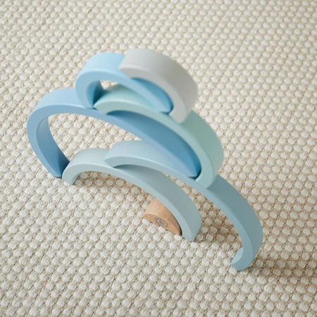 Bieco® Lesena mavrica Blue