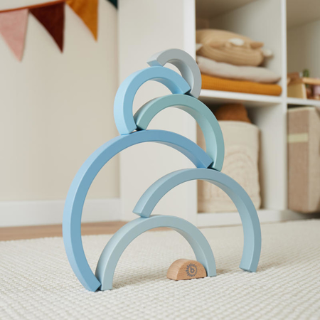 Bieco® Lesena mavrica Blue