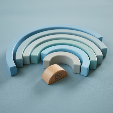 Bieco® Lesena mavrica Blue