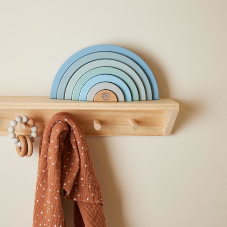 Bieco® Lesena mavrica Blue