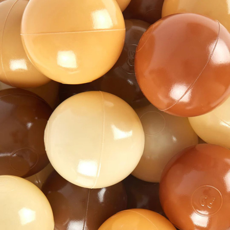 Slika Bieco® Žogice za bazenček Chocolate Bliss 100 kos