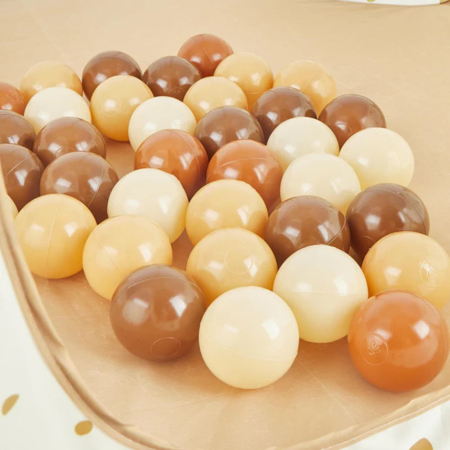Bieco® Žogice za bazenček Chocolate Bliss 100 kos