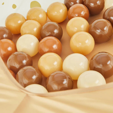 Picture of Bieco® Balls for ball pit Chocolate Bliss 100 pcs