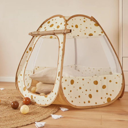 Bieco® Igralni šotor s 50 žogicami Dots