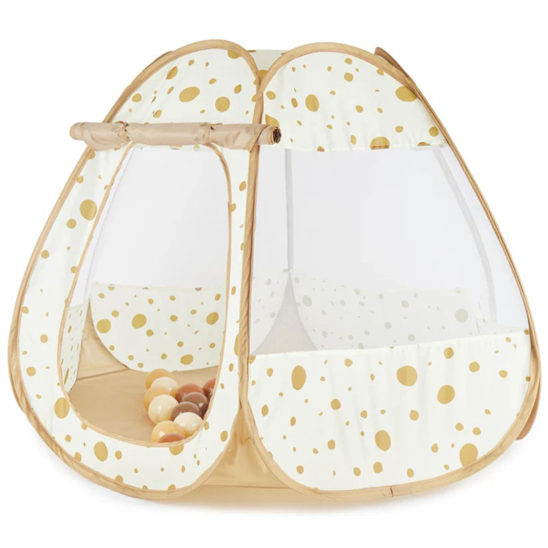 Bieco® Igralni šotor s 50 žogicami Dots