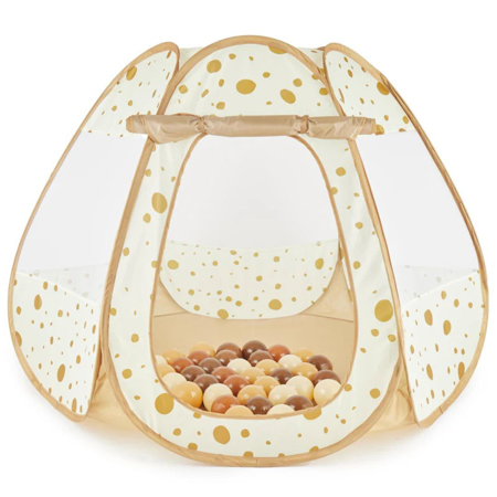 Bieco® Igralni šotor s 50 žogicami Dots