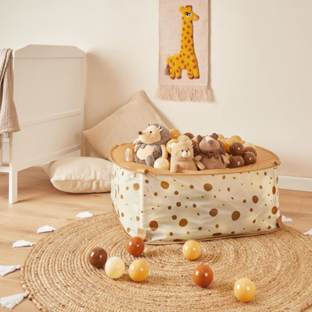 Bieco® Bazenček s 50 žogicami Dots