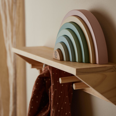 Immagine di Bieco® Arcobaleno in legno Rose
