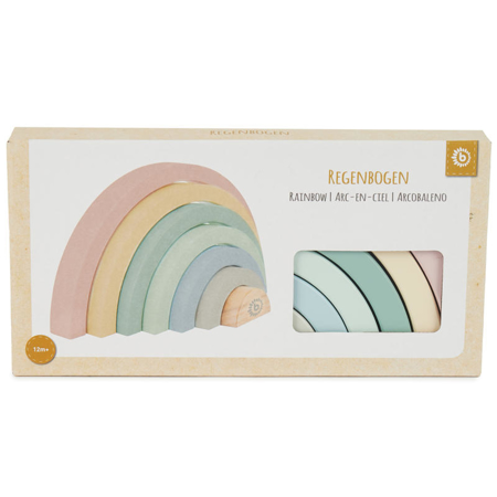 Immagine di Bieco® Arcobaleno in legno Rose