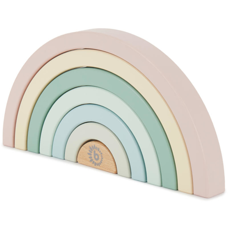 Immagine di Bieco® Arcobaleno in legno Rose