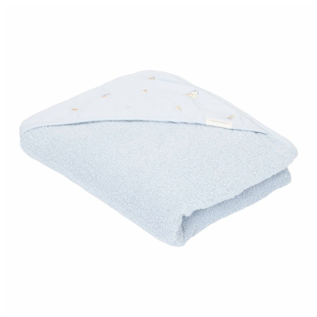 Little Dutch® Brisača s kapuco Blue 75x75