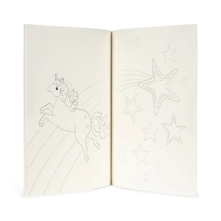 Immagine di Konges Sløjd® Libro da colorare con le matite colorate Unicorn