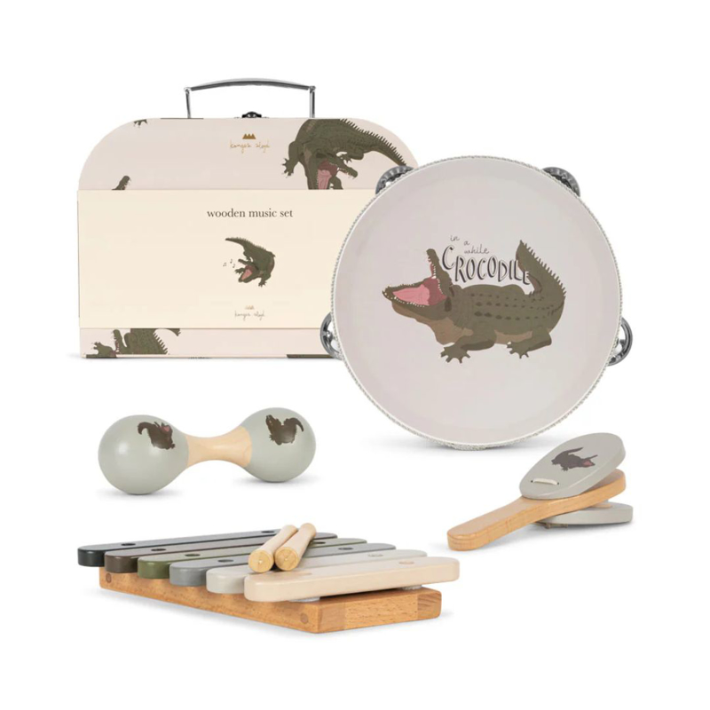 Slika za Konges Sløjd® Glazbeni set Music FSC Crocodile