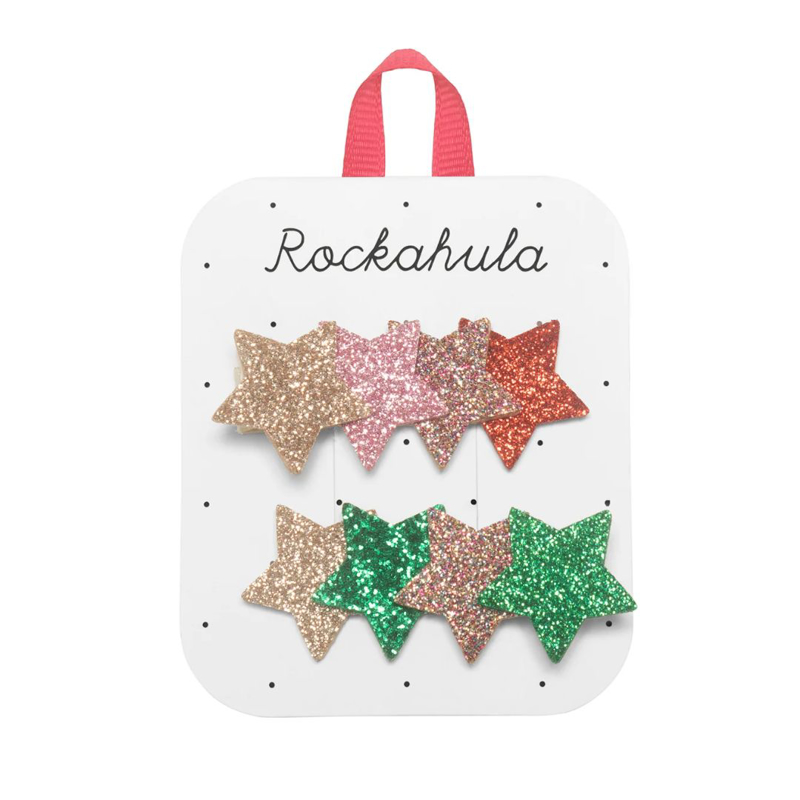 Rockahula® Sponke za lase Jolly Glitter Star