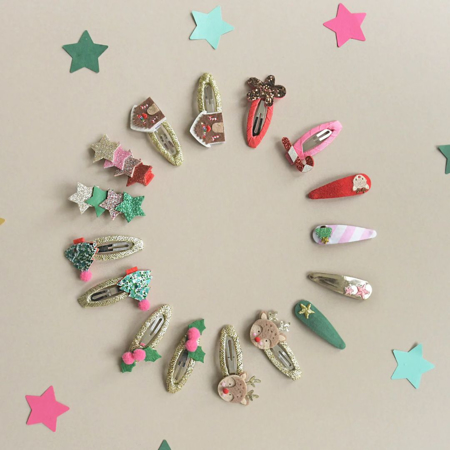 Rockahula® Sponke za lase Jolly Glitter Star