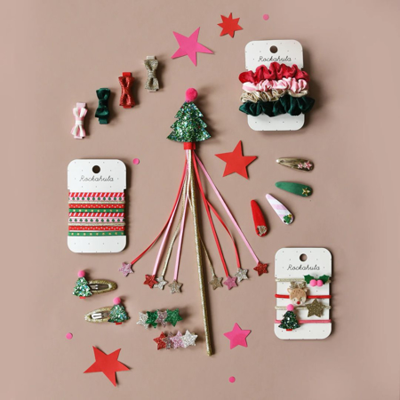 Rockahula® Sponke za lase Jolly Glitter Star