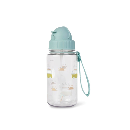 Saro Baby® Steklenička s slamico Aloha