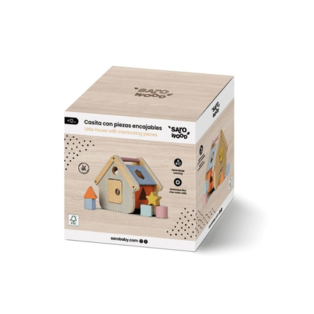 Picture of Saro Baby® House with interlocking pieces