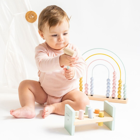 Slika za  Saro Baby® Drvena igračka s čekićem