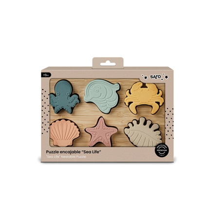 Saro Baby® Aktivnostne puzzle Sea Life