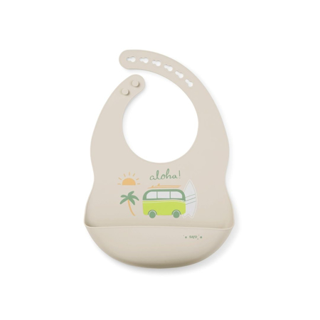 Saro Baby® Silikonski slinček Aloha