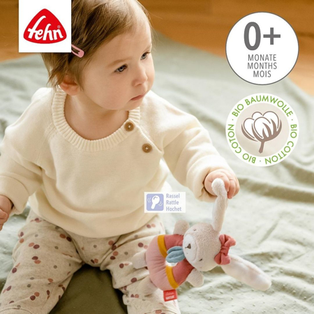 Fehn® Ropotuljica zajček Natur