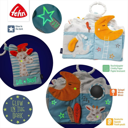 Fehn® Mehka knjigica Žirafa
