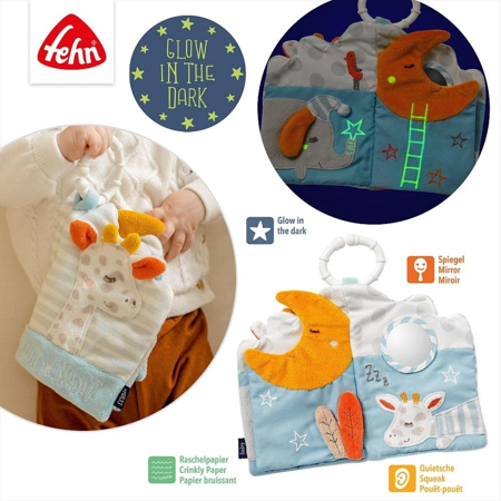 Fehn® Mehka knjigica Žirafa