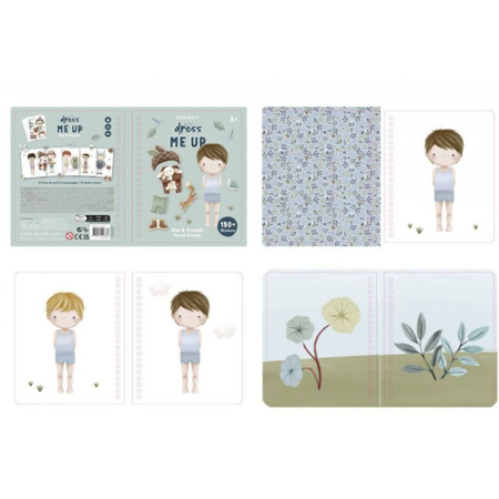 Little Dutch® Knjiga s naljepnicama Forest Friends Dress Me Up