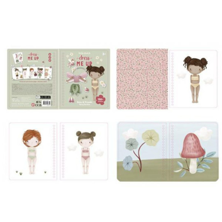 Little Dutch® Knjiga z nalepkami Fairy Garden Dress Me Up