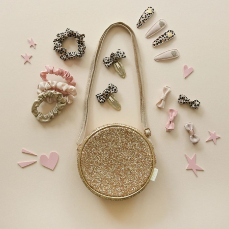 Rockahula® Sponke za lase Leopard Heart Fabric