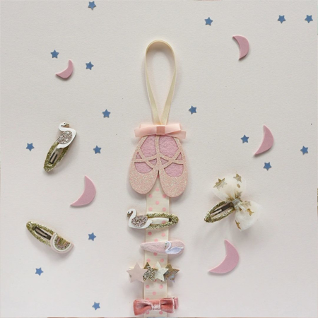 Rockahula® Obešalnik za sponke Ballet Shoes