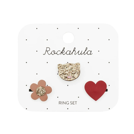 Slika Rockahula® Set prstanov Clara Cat