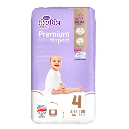Violeta® Plenice Cotton Touch 4 Maxi  (7-14 kg) 58 kosov